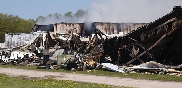 Northern Michigan potato farm plans to rebuild after devastating fire.