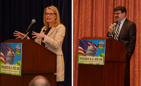 Growers Stand Up for Potatoes on Capitol Hill Growers Stand Up for Potatoes on Capitol Hill