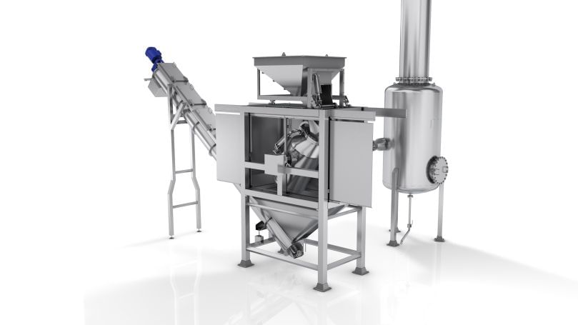 Nueva peladora de papas al vapor: alta calidad, extracción uniforme de cascara y bajo mantenimiento