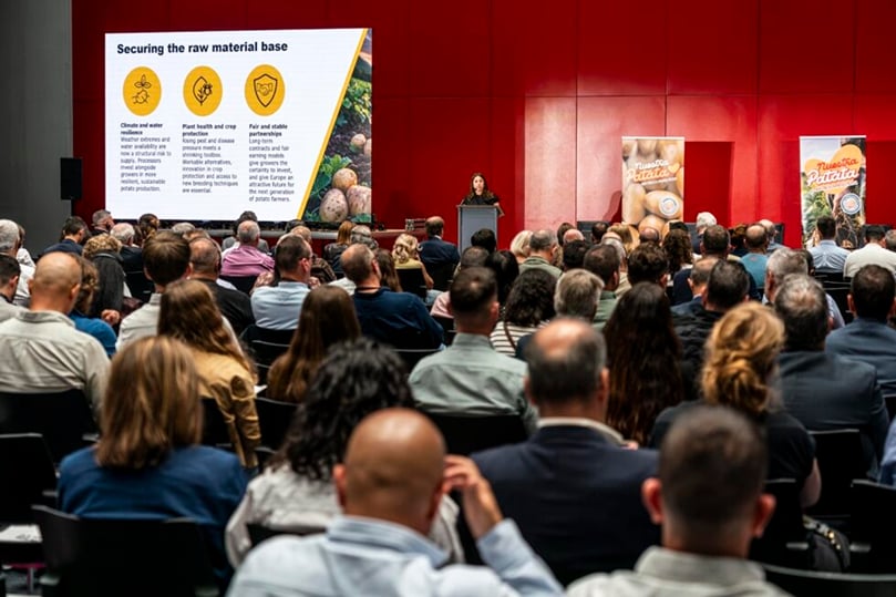 Nuria Moreno, Secretary General of EUPPA, presents key challenges in securing raw materials and strengthening the competitiveness of Europe’s potato processing industry.