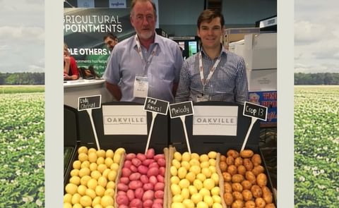 Last year at the 2015 National Horticultural Convention the Oakville Produce team were excited to showcase their exclusive potato varieties Last year at the 2015 National Horticultural Convention the Oakville Produce team were excited to showcase their exclusive potato varieties