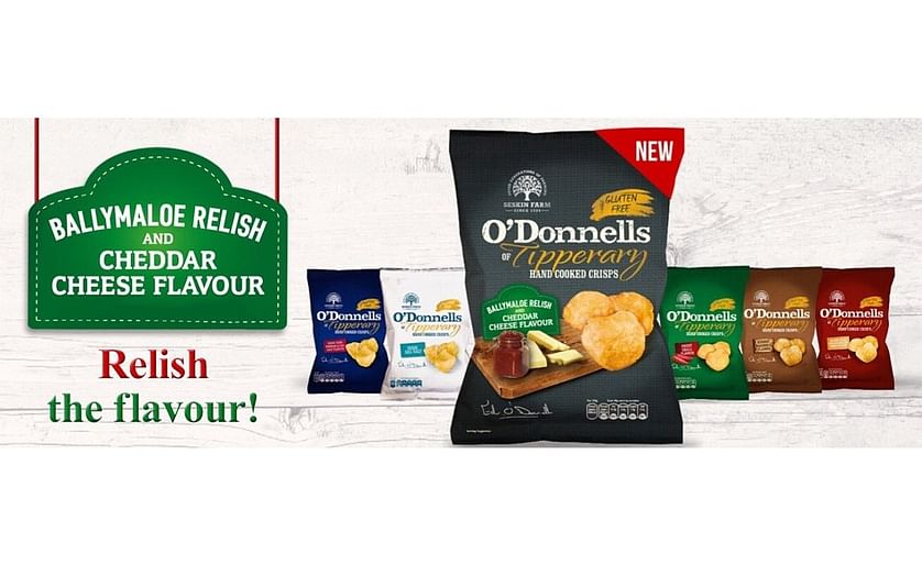 O’Donnells launches Ballymaloe Relish and Cheddar Cheese flavour crisps