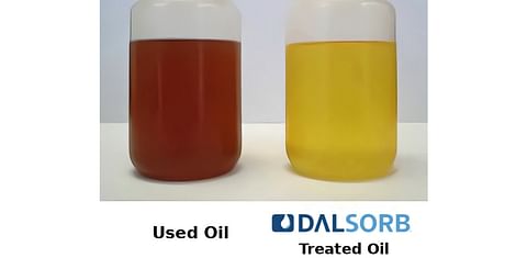  Oil Comparison Dalsorb treated oil vs untreated