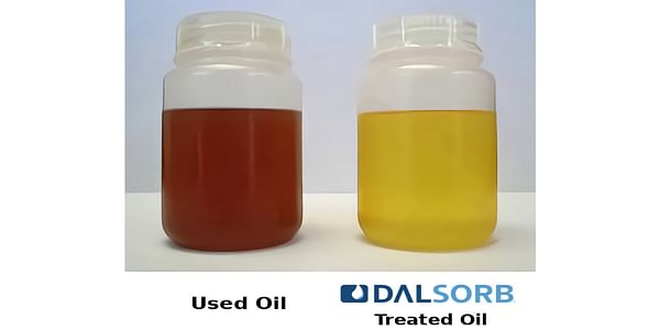  Oil Comparison Dalsorb treated oil vs untreated