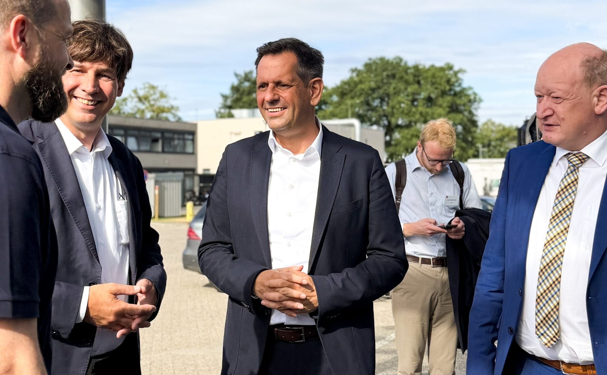 Prime Minister of Lower Saxony Olaf Lies Visited Emsland Group in Emlichheim