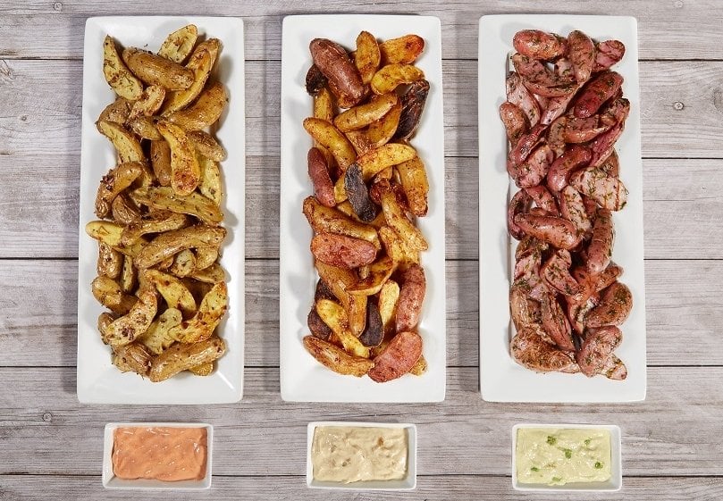 Old Oak Farms’ Party Potatoes make fingerling potatoes the life of the party! Old Oak Farms’ Party Potatoes make fingerling potatoes the life of the party!