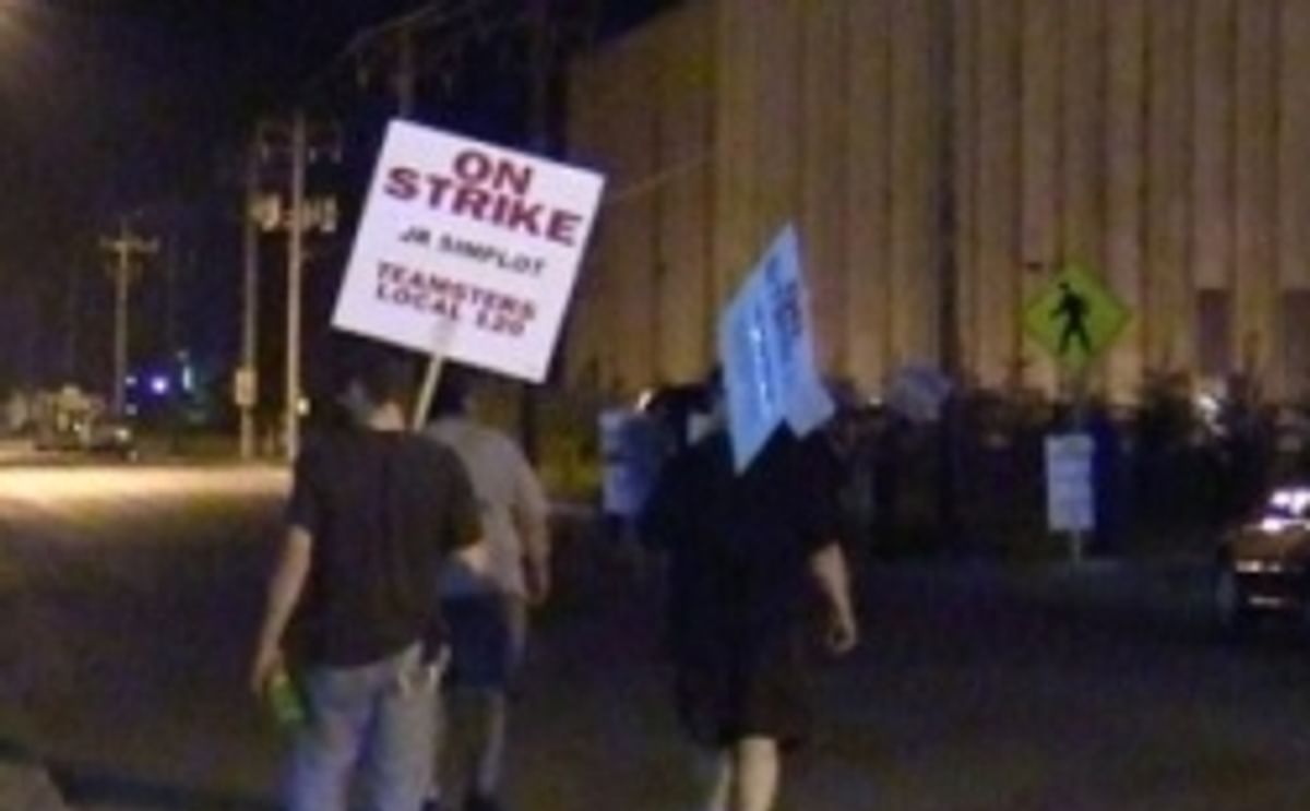 Strike at Simplot Grand Forks Potato Processing Plant