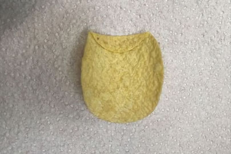 One folded Pringle is selling for GBP 2,000 (about USD 2,444). Courtesy: eBay/Triangle News One folded Pringle is selling for GBP 2,000 (about USD 2,444). Courtesy: eBay/Triangle News