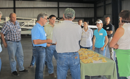 Open House and Field day at Gold Dust Potato Processors and Walker Brothers farm  