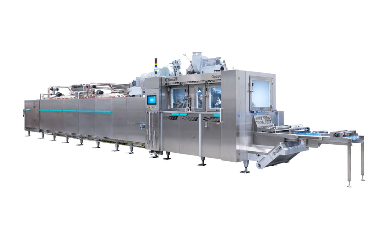 Engineered to boost quality, operational flexibility, and efficiency, OptiBake reduces energy consumption by 50% compared to conventional gas-fired wafer baking ovens. Engineered to boost quality, operational flexibility, and efficiency, OptiBake reduces energy consumption by 50% compared to conventional gas-fired wafer baking ovens.