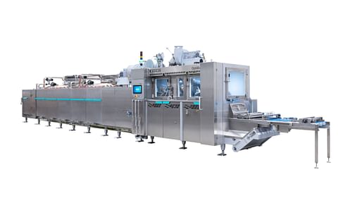 Engineered to boost quality, operational flexibility, and efficiency, OptiBake reduces energy consumption by 50% compared to conventional gas-fired wafer baking ovens. Engineered to boost quality, operational flexibility, and efficiency, OptiBake reduces energy consumption by 50% compared to conventional gas-fired wafer baking ovens.