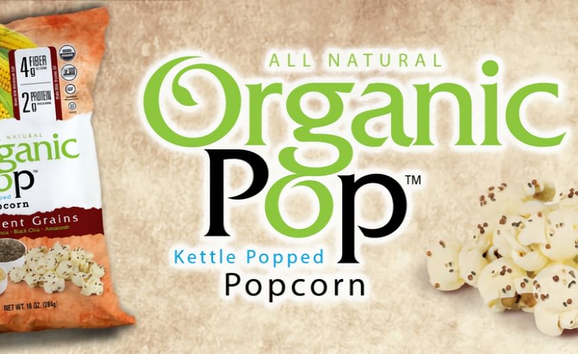 The product range, OrganicPop™, is a USDA Certified ready-to-eat (RTE) organic popcorn line offered in four flavor varieties.