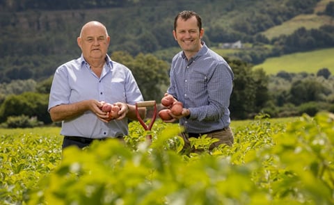 John O'Shea of O'Shea's farms and Paul Scally, Aldi Ireland's Buying Director John O'Shea of O'Shea's farms and Paul Scally, Aldi Ireland's Buying Director