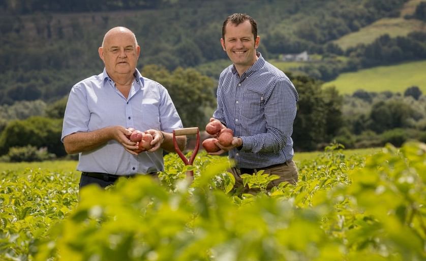 John O'Shea of O'Shea's farms and Paul Scally, Aldi Ireland's Buying Director