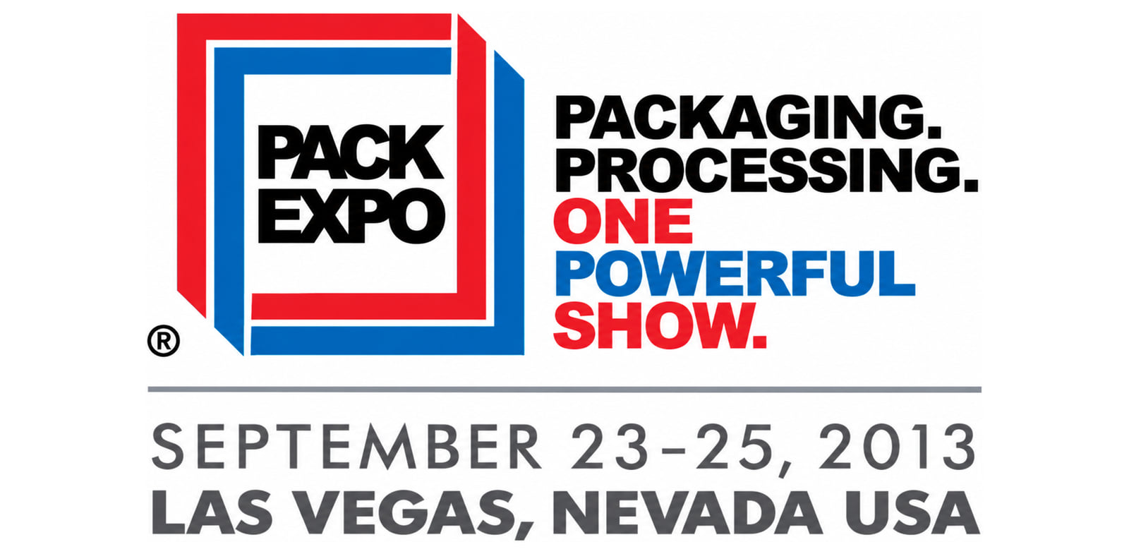Pack Expo Las Vegas 2013