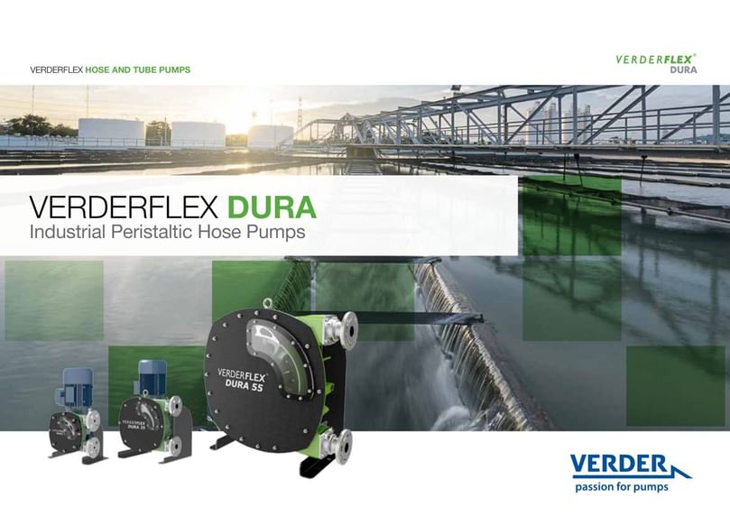 Packo Verderflex Dura Peristaltic Pumps brochure 