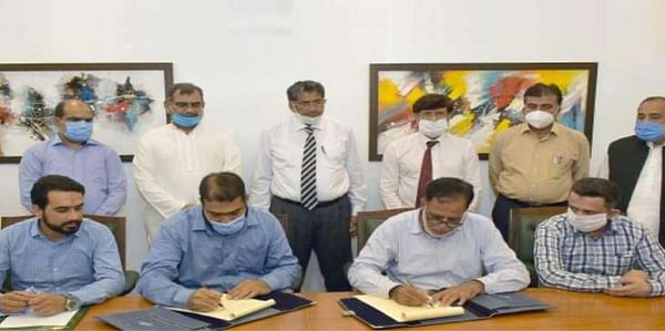 Signing ceremony between Pakistan Agricultural Research Council (PARC) and Green System Pakistan Pvt Limited