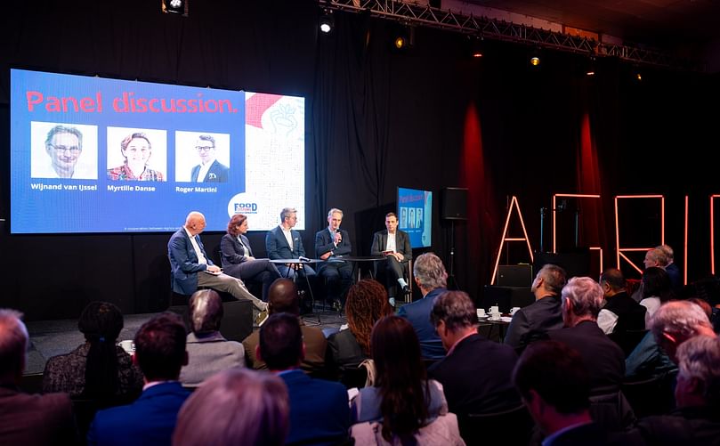 Paneldiscussie op het Food Systems Transformation Symposium