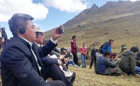 Una delegación de científicos de China visitó el Parque de la Papa en el marco del evento Food Forever Experience, celebrado la semana pasada en Cusco. (Cortesía: Manuela Zurita | El Comercio) Una delegación de científicos de China visitó el Parque de la Papa en el marco del evento Food Forever Experience, celebrado la semana pasada en Cusco. (Cortesía: Manuela Zurita | El Comercio)