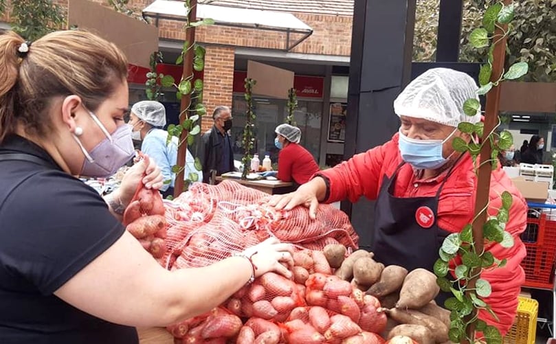 Con el concurso 'Recetas Ancestrales -Tubérculos Andinos' se busca comercializar las papas de colores como otra alternativa sana y nutricional producida en el corazón de Sumapaz. Alternativa sana y nutricional producida en el corazón de Sumapaz