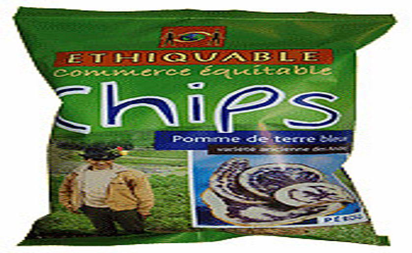 Se comercializa en Francia la papa peruana en forma de chips, con su correspondiente sello de certificación