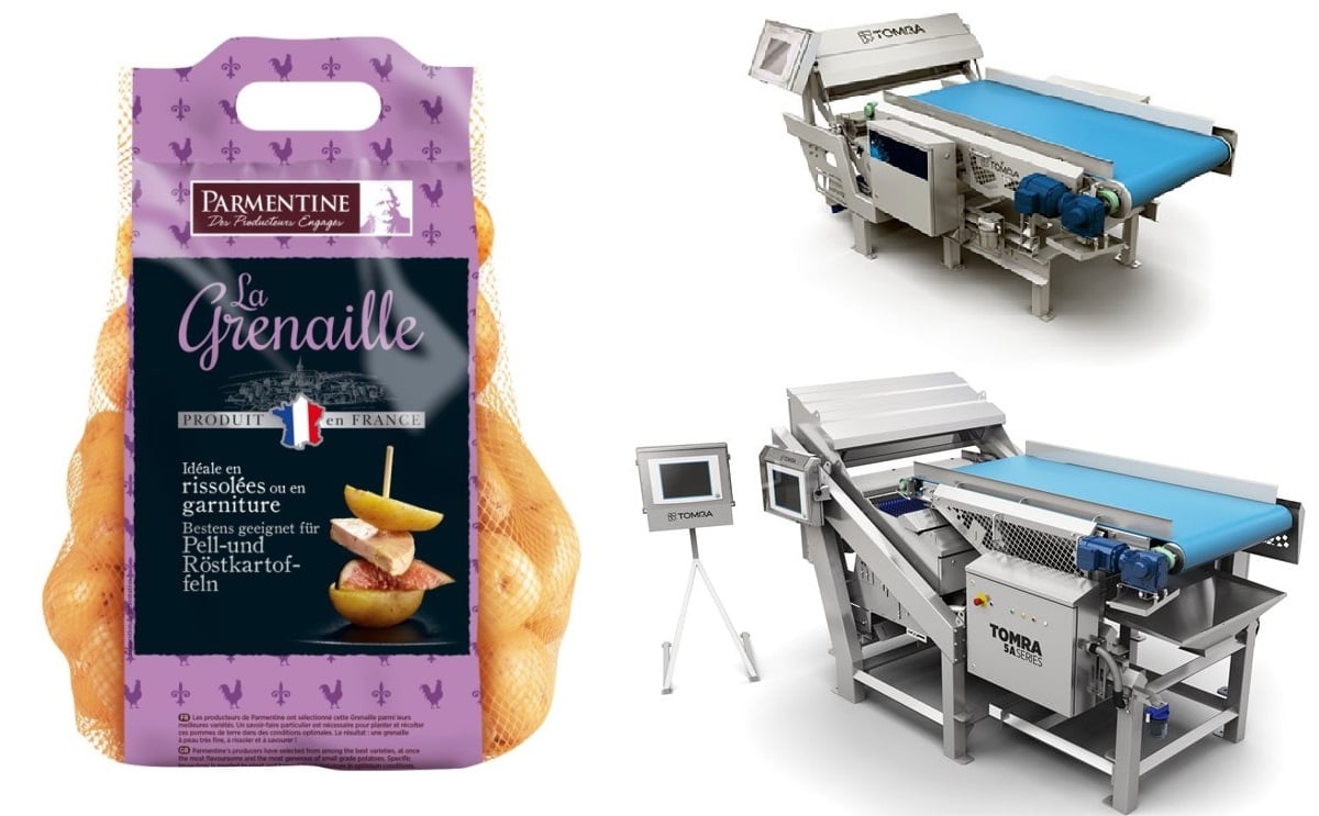 Leading French Potato Producer PARMENTINE equips its New Line with two Optical Sorting Machines from TOMRA Food. Leading French Potato Producer PARMENTINE equips its New Line with two Optical Sorting Machines from TOMRA Food.