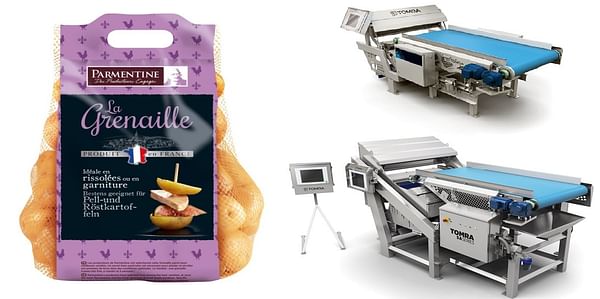 Leading French Potato Producer PARMENTINE equips its New Line with two Optical Sorting Machines from TOMRA Food.