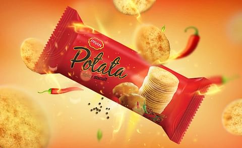 PRAN Potata Spicy Biscuit PRAN Potata Spicy Biscuit
