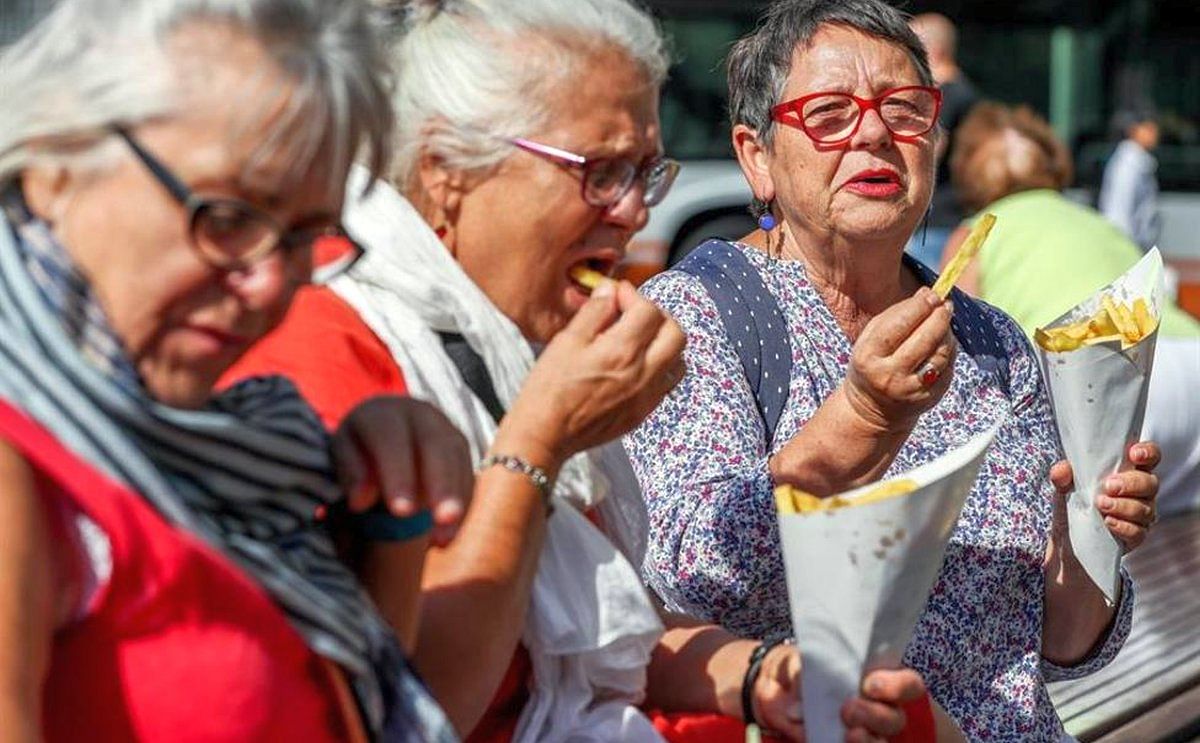 La pesadilla de las patatas fritas en Bélgica.