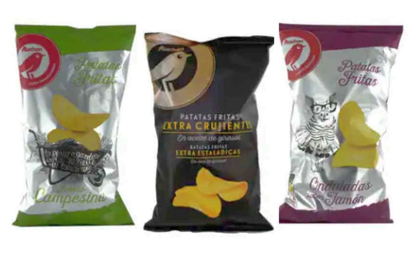 Patatas fritas de marca blanca Alcampo (Auchan) Patatas fritas de marca blanca Alcampo (Auchan)