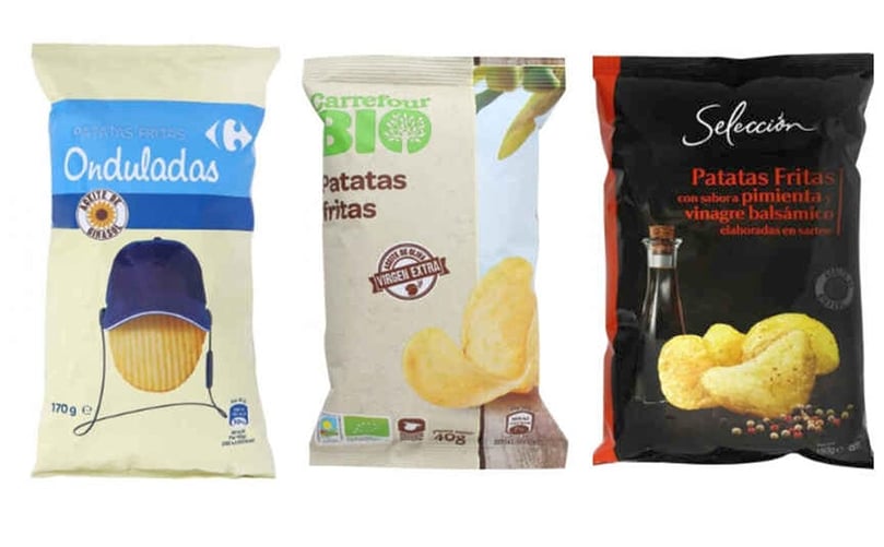 Patatas fritas marca blanca Carrefour Patatas fritas marca blanca Carrefour