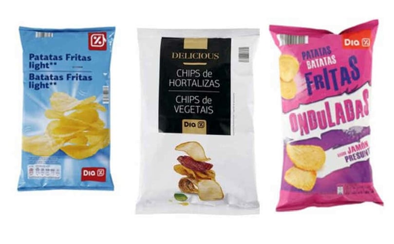Patatas fritas marca blanca Dia Patatas fritas marca blanca Dia