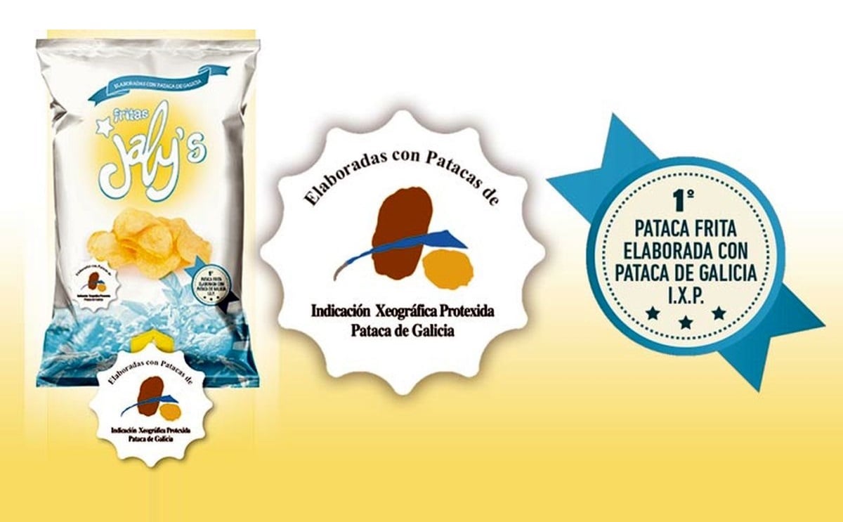 Jaly's, las primeras patatas fritas del mundo con la denominación de origen 'Pataca de Galicia' Jaly's, las primeras patatas fritas del mundo con la denominación de origen 'Pataca de Galicia'