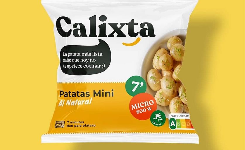 Patatas Lázaro lanza su nueva marca Calixta, la patata más lista.