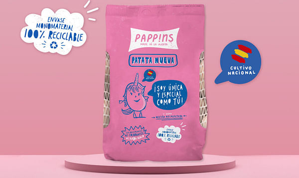 Patatas Lázaro presenta su nueva marca Papp!ns.