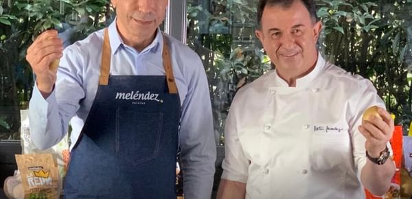 Martín Berasategui y Patatas Meléndez unidos para impulsar la categoría de la Patata en la Gastronomía Española.