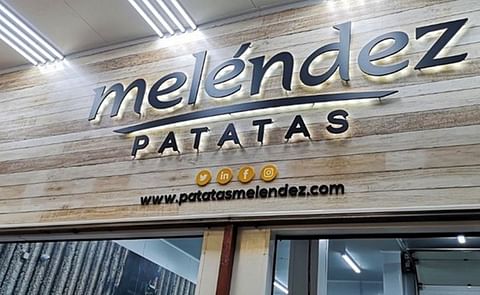 Patatas Meléndez inaugura un puesto propio en Mercamadrid Patatas Meléndez inaugura un puesto propio en Mercamadrid