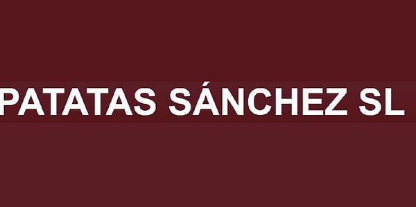 Patatas Sanchez