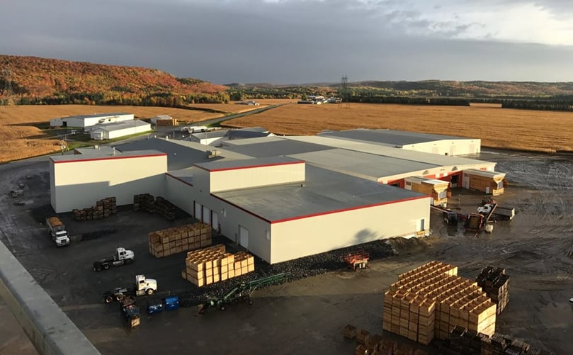 The Patates Dolbec Potato Packaging Plant The Patates Dolbec Potato Packaging Plant