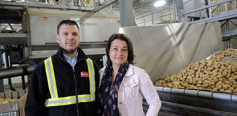 Equipment Upgrade Potato Packing Plant Patates Dolbec in Quebec receives government support