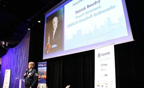 Patrick Baudry, French astronaut and UNESCO Goodwill Ambassador, inspires attendees at the Europatat Congress 2025 in Lille with his keynote address on resilience and exploration. Patrick Baudry, French astronaut and UNESCO Goodwill Ambassador, inspires attendees at the Europatat Congress 2025 in Lille with his keynote address on resilience and exploration.