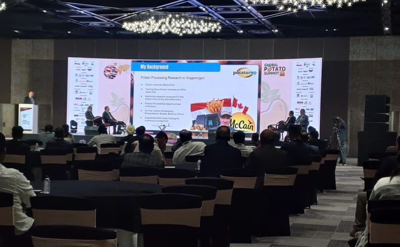 Global Potato Summit 2025 brings together leading international experts, including Paul van Eijck of PotatoPro (Canada), as global stakeholders convene to discuss innovation, technology, and future opportunities in the potato value chain. Global Potato Summit 2025 brings together leading international experts, including Paul van Eijck of PotatoPro (Canada), as global stakeholders convene to discuss innovation, technology, and future opportunities in the potato value chain.