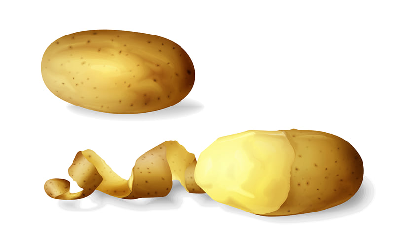 Precision in Every Peel: Transforming Raw Potatoes into Ready-to-Use Perfection Precision in Every Peel: Transforming Raw Potatoes into Ready-to-Use Perfection