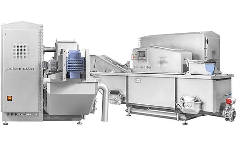 This Pulsemaster Compact PEF system can process up to an impressive 10 tons per hour at PEF