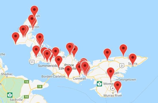 On PEI you are never far away from a restaurant serving Fries With The Works! Click to access interactive map on frieswiththeworks.ca On PEI you are never far away from a restaurant serving Fries With The Works! Click to access interactive map on frieswiththeworks.ca