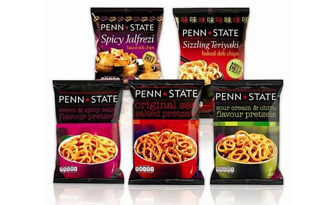 Intersnack extends its Penn State brand with ‘deli-cious' baked chips. Intersnack extends its Penn State brand with ‘deli-cious' baked chips.