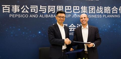 PepsiCo Greater China Region (GCR) signed a strategic agreement with Alibaba Group, the world&#039;s largest online and mobile commerce company