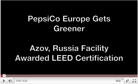 Pepsico Azov LEED certification
