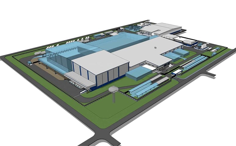 Artist impression of Pepsico's Greenfield plant in Multan, Pakistan. The site will be 80,000 sqm, approximately The total construction area of Phase 1 is about 21,000-22,000 sqm, approximately. (Courtesy: Meinhardt) Artist impression of Pepsico's Greenfield plant in Multan, Pakistan. The site will be 80,000 sqm, approximately The total construction area of Phase 1 is about 21,000-22,000 sqm, approximately. (Courtesy: Meinhardt)