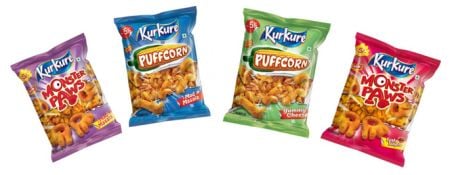 Kurkure's new snack versions Kurkure's new snack versions